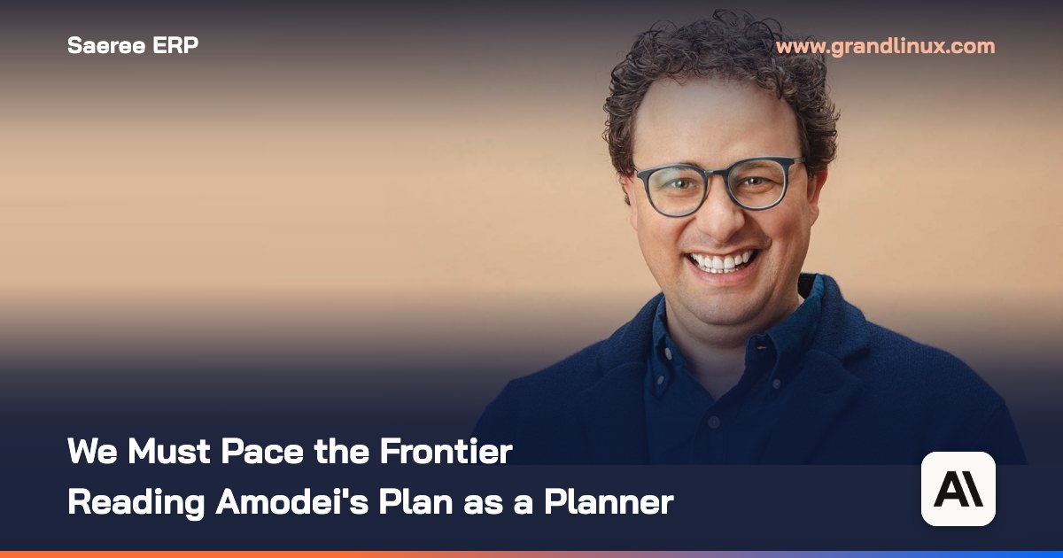 We Must Pace the Frontier: What Amodei's Slowdown Proposal Means for Your Enterprise AI Roadmap