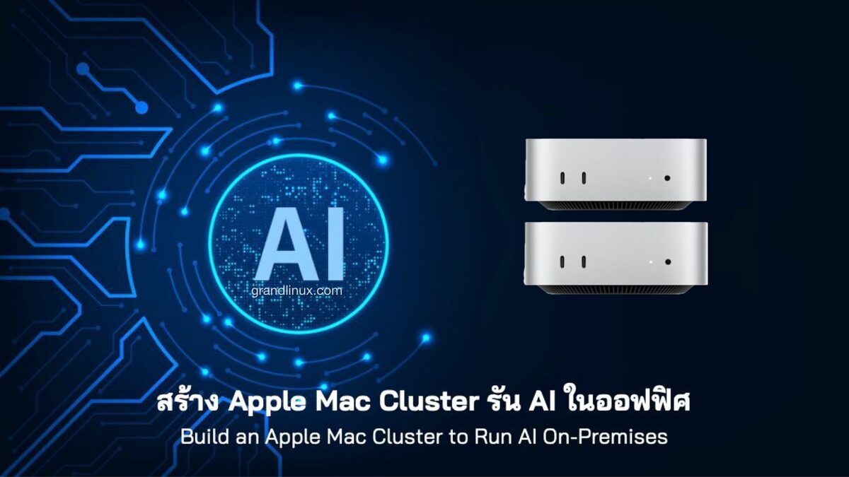 Build an Apple Mac Cluster to Run AI On-Premises — Step-by-Step Guide