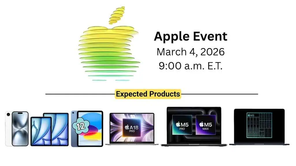 Apple New Product Launches March 2026