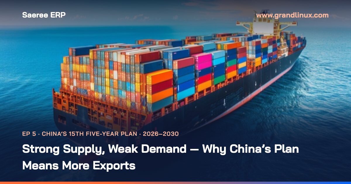Strong Supply, Weak Demand — Why China Exports More to Thailand