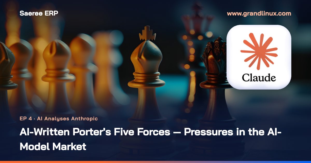 How Far Can AI Go on Porter's Five Forces? Part 4 with Anthropic: Rating the Pressures in the AI-Model Market, Then Arguing Against Itself