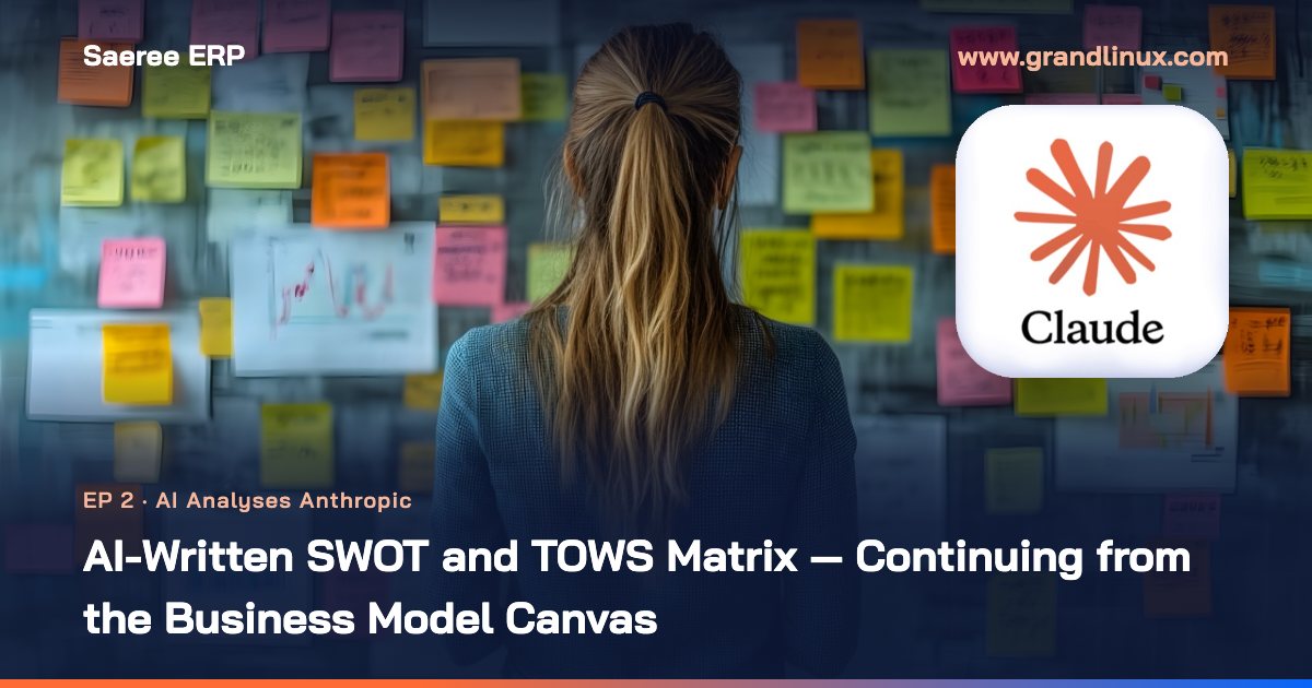 How Far Can AI Go on SWOT and a TOWS Matrix? Continuing the Anthropic Test, from Business Model Canvas to Strategic Options