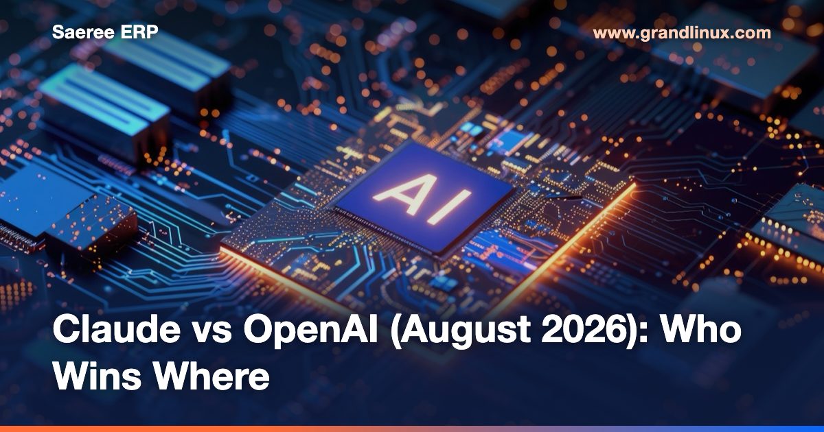 Claude vs OpenAI (August 2026): Who Wins Where — Models, Pricing, Benchmarks