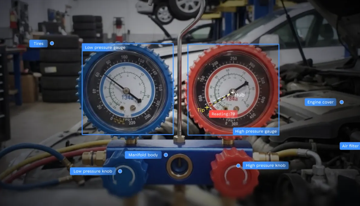 Gemini Robotics-ER 1.6 Boston Dynamics Spot Analog Gauge Reading
