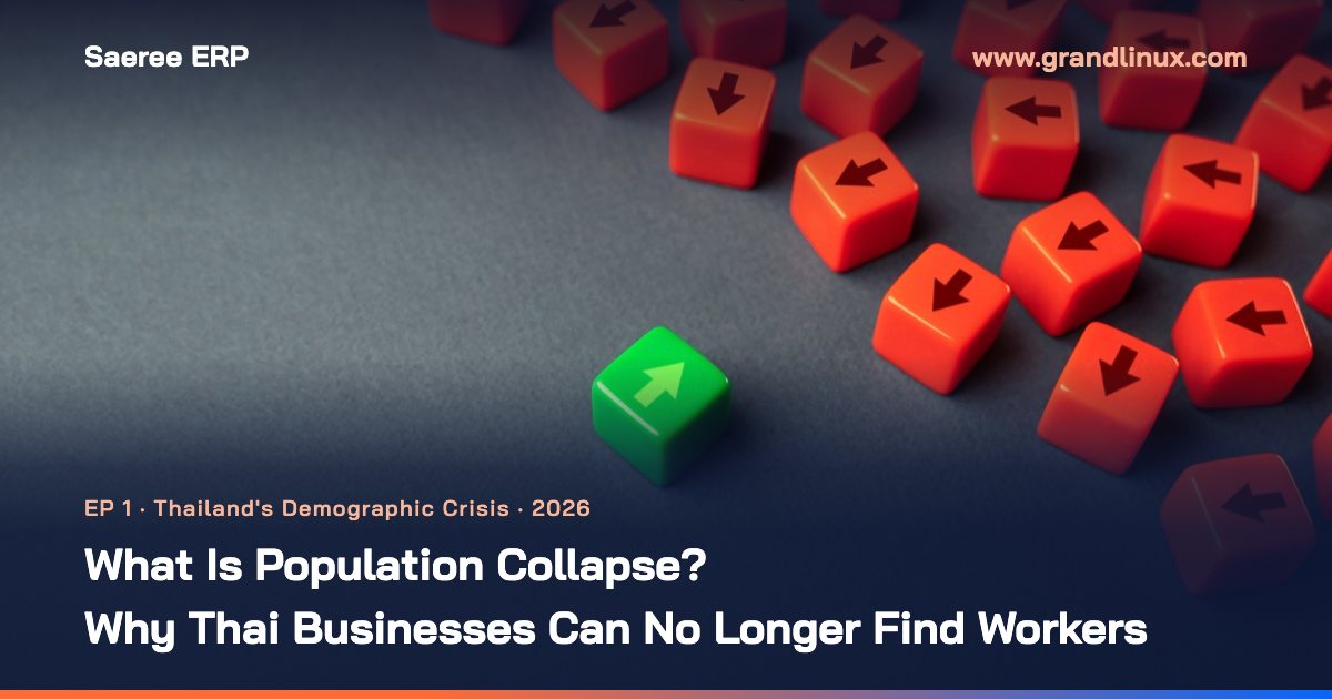 What Is Population Collapse? Why Thai Businesses Can No Longer Find Workers (2026)