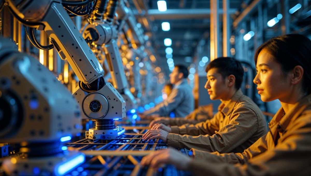 หุ่นยนต์อุตสาหกรรมและแรงงาน